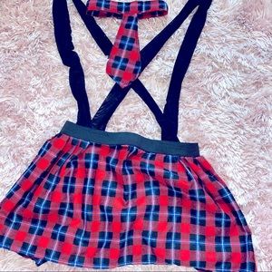 SHEIN school girl lingerie set